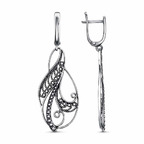 Серьги из серебра 925 пробы 33016408 — Красная Пресня Серьги из серебра 925 пробы 33016408 — Красная Пресня