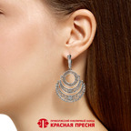 Серьги из серебра 925 пробы 33017674 — Красная Пресня Серьги из серебра 925 пробы 33017674 — Красная Пресня