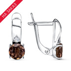 Серьги из серебра 925 пробы 33110082ДТр — Красная Пресня Серьги из серебра 925 пробы 33110082ДТр — Красная Пресня