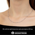 Цепь из серебра 925 пробы РДС35Д — Красная Пресня Цепь из серебра 925 пробы РДС35Д — Красная Пресня