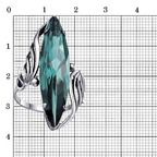 Кольцо из серебра 925 пробы 2371779-7 — Красная Пресня Кольцо из серебра 925 пробы 2371779-7 — Красная Пресня