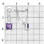 Серьги из серебра 925 пробы 33114696ДАм — Красная Пресня Серьги из серебра 925 пробы 33114696ДАм — Красная Пресня