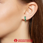 Серьги из серебра 925 пробы 33816125-7 — Красная Пресня Серьги из серебра 925 пробы 33816125-7 — Красная Пресня