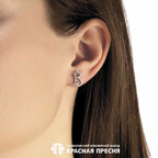 Серьги из серебра 925 пробы 33014370 — Красная Пресня Серьги из серебра 925 пробы 33014370 — Красная Пресня