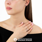 Кольцо из серебра 925 пробы 23814804Пл — Красная Пресня Кольцо из серебра 925 пробы 23814804Пл — Красная Пресня