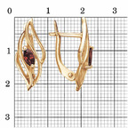 Серьги из серебра 925 пробы 33815329-18 — Красная Пресня Серьги из серебра 925 пробы 33815329-18 — Красная Пресня