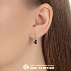 Серьги из серебра 925 пробы 33114951Ам — Красная Пресня Серьги из серебра 925 пробы 33114951Ам — Красная Пресня
