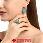 Серьги из серебра 925 пробы 33317146гх — Красная Пресня Серьги из серебра 925 пробы 33317146гх — Красная Пресня