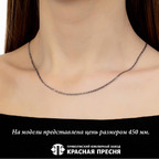 Цепь из серебра 925 пробы РДГ35 — Красная Пресня Цепь из серебра 925 пробы РДГ35 — Красная Пресня