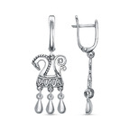Серьги из серебра 925 пробы 33017034 — Красная Пресня Серьги из серебра 925 пробы 33017034 — Красная Пресня