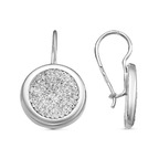Серьги из серебра 925 пробы 33610784Д — Красная Пресня Серьги из серебра 925 пробы 33610784Д — Красная Пресня