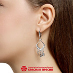 Серьги из серебра 925 пробы 33017962Д — Красная Пресня Серьги из серебра 925 пробы 33017962Д — Красная Пресня