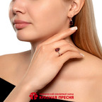 Серьги из серебра 925 пробы 33816655-18 — Красная Пресня Серьги из серебра 925 пробы 33816655-18 — Красная Пресня