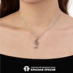 Подвеска из серебра 925 пробы 53015600Пл — Красная Пресня Подвеска из серебра 925 пробы 53015600Пл — Красная Пресня