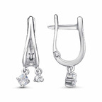 Серьги из серебра 925 пробы 33816780Д — Красная Пресня Серьги из серебра 925 пробы 33816780Д — Красная Пресня