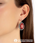 Серьги из серебра 925 пробы 33312586Кр — Красная Пресня Серьги из серебра 925 пробы 33312586Кр — Красная Пресня