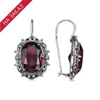 Серьги из серебра 925 пробы 338958-18 — Красная Пресня Серьги из серебра 925 пробы 338958-18 — Красная Пресня