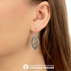 Серьги из серебра 925 пробы 33015056 — Красная Пресня Серьги из серебра 925 пробы 33015056 — Красная Пресня