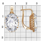Серьги из серебра 925 пробы 33814943 — Красная Пресня Серьги из серебра 925 пробы 33814943 — Красная Пресня