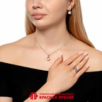 Подвеска из серебра 925 пробы 53616440 — Красная Пресня Подвеска из серебра 925 пробы 53616440 — Красная Пресня