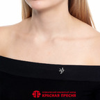Брошь из серебра 925 пробы 13016230Пл — Красная Пресня Брошь из серебра 925 пробы 13016230Пл — Красная Пресня