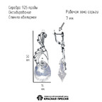 Серьги из серебра 925 пробы 33615428 — Красная Пресня Серьги из серебра 925 пробы 33615428 — Красная Пресня