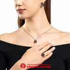 Серьги из серебра 925 пробы 3361637Д9 — Красная Пресня Серьги из серебра 925 пробы 3361637Д9 — Красная Пресня