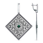 Серьги из серебра 925 пробы 33815254-7 — Красная Пресня Серьги из серебра 925 пробы 33815254-7 — Красная Пресня