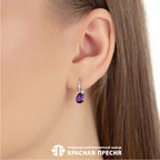 Серьги из серебра 925 пробы 33114950ПлАм — Красная Пресня Серьги из серебра 925 пробы 33114950ПлАм — Красная Пресня