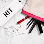 Серебряная ручка Lips Kit красная R017103