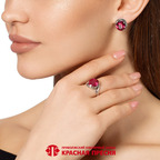 Кольцо из серебра 925 пробы 23815990-8 — Красная Пресня Кольцо из серебра 925 пробы 23815990-8 — Красная Пресня