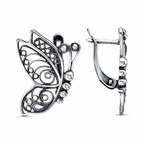 Серьги из серебра 925 пробы 33015772 — Красная Пресня Серьги из серебра 925 пробы 33015772 — Красная Пресня