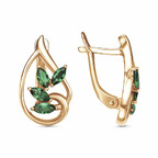 Серьги из серебра 925 пробы 33815513-7 — Красная Пресня Серьги из серебра 925 пробы 33815513-7 — Красная Пресня