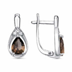 Серьги из серебра 925 пробы 33116200ДТр — Красная Пресня Серьги из серебра 925 пробы 33116200ДТр — Красная Пресня