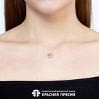 Подвеска из серебра 925 пробы 53015824ПлЛ — Красная Пресня Подвеска из серебра 925 пробы 53015824ПлЛ — Красная Пресня