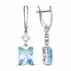 Серьги из серебра 925 пробы 33615664Пл3 — Красная Пресня Серьги из серебра 925 пробы 33615664Пл3 — Красная Пресня