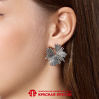 Серьги из серебра 925 пробы 33016658 — Красная Пресня Серьги из серебра 925 пробы 33016658 — Красная Пресня