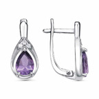 Серьги из серебра 925 пробы 33116200ДАм — Красная Пресня Серьги из серебра 925 пробы 33116200ДАм — Красная Пресня
