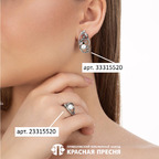 Кольцо из серебра 925 пробы 23315520 — Красная Пресня Кольцо из серебра 925 пробы 23315520 — Красная Пресня