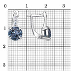Серьги из серебра 925 пробы 33110162ДТл — Красная Пресня Серьги из серебра 925 пробы 33110162ДТл — Красная Пресня