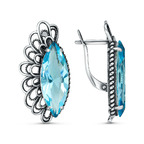 Серьги из серебра 925 пробы 33617310-3 — Красная Пресня Серьги из серебра 925 пробы 33617310-3 — Красная Пресня