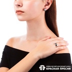 Серьги из серебра 925 пробы 33012006 — Красная Пресня Серьги из серебра 925 пробы 33012006 — Красная Пресня