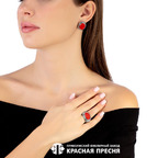 Серьги из серебра 925 пробы 33313940Кр — Красная Пресня Серьги из серебра 925 пробы 33313940Кр — Красная Пресня