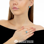 Кольцо из серебра 925 пробы 2366152б3 — Красная Пресня Кольцо из серебра 925 пробы 2366152б3 — Красная Пресня