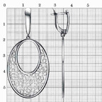 Серьги из серебра 925 пробы 33015442 — Красная Пресня Серьги из серебра 925 пробы 33015442 — Красная Пресня