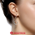 Серьги из серебра 925 пробы 33018156Д — Красная Пресня Серьги из серебра 925 пробы 33018156Д — Красная Пресня