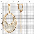 Серьги из серебра 925 пробы 33015443 — Красная Пресня Серьги из серебра 925 пробы 33015443 — Красная Пресня