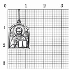 Подвеска из серебра 925 пробы 53014700Н — Красная Пресня Подвеска из серебра 925 пробы 53014700Н — Красная Пресня