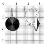 Серьги из серебра 925 пробы 3368934Д1 — Красная Пресня Серьги из серебра 925 пробы 3368934Д1 — Красная Пресня