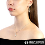 Серьги из серебра 925 пробы 33313148Д — Красная Пресня Серьги из серебра 925 пробы 33313148Д — Красная Пресня